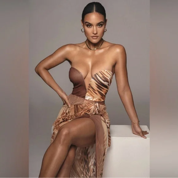 JLUXLABEL TWO PIECE SKIRT SET - Picture 2 of 9